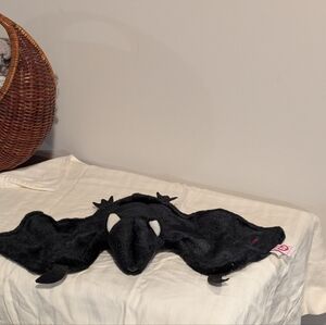 TY Beanie Buddy “Radar” the Black Bat Plushie (17 inch with full wing span) 2001